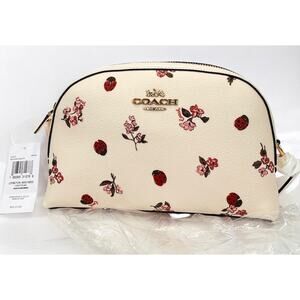 Coach Madi Crossbody Bag With Ladybug Floral Print Style CU273 NWT
